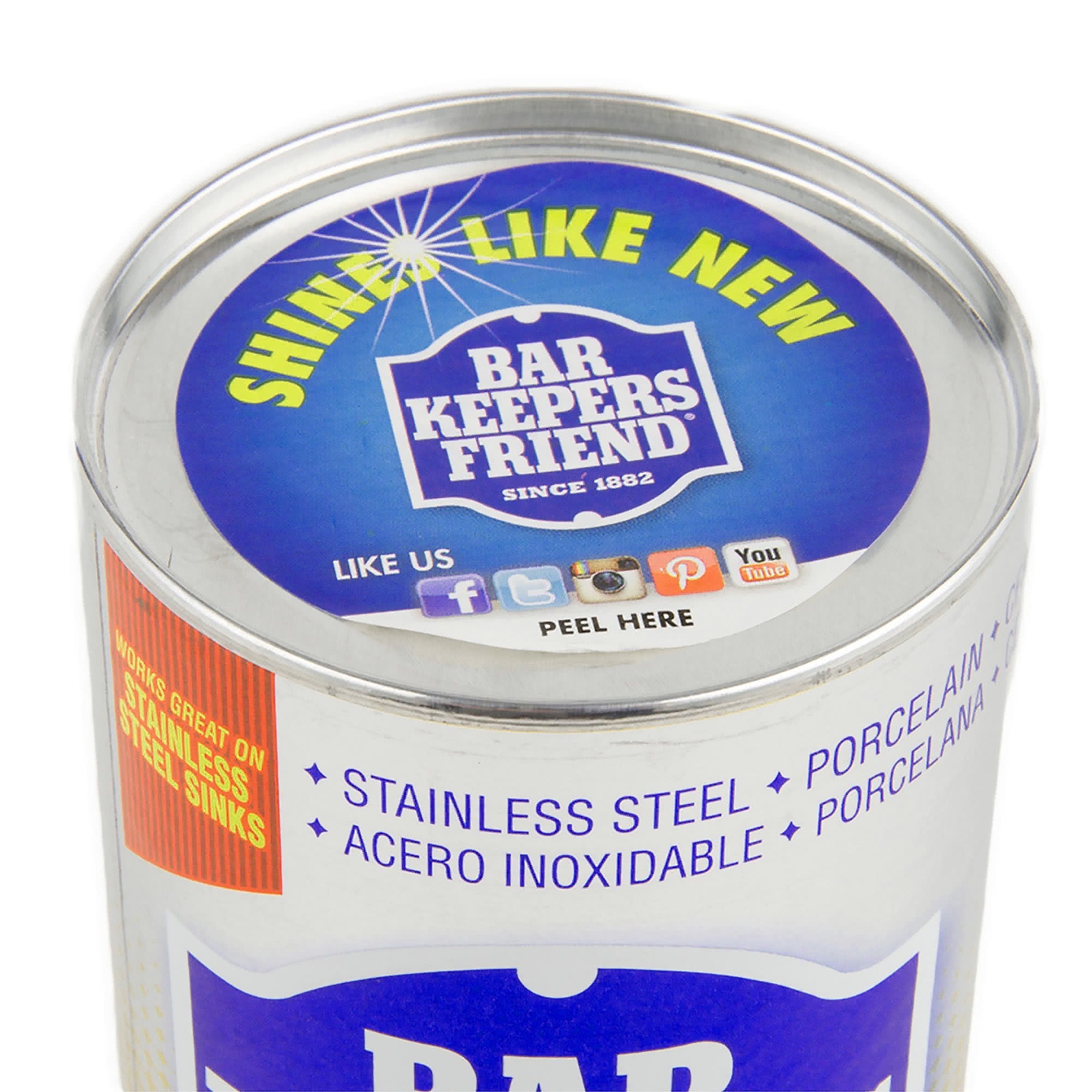 Barkeeper's Friend Powder Cleanser, 21 oz-2 pk