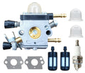 C1Q-S68G Carburetor for Stihl SH55 SH85 BG45 BG46 BG55 BG65 BG85 Leaf Blower C1Q-S68 4229 120 0606 Carb with Primer Bulb Spark Plug Fuel Filter Gasket