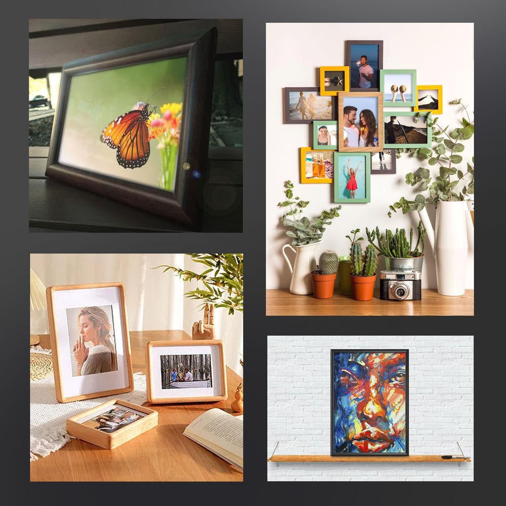 A-SUB Premium Photo Paper High Glossy 8.5x11 Inch 66lb for Inkjet Printers 50 Sheets