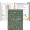 Cleaning Planner for Adults Women, Cleaning Schedule and Checklist Organizer, Household Cleaning Planner with Daily/Weekly/Monthly Task, Editable Chore Chart Notebook for Home, Family Cleaning Tasks