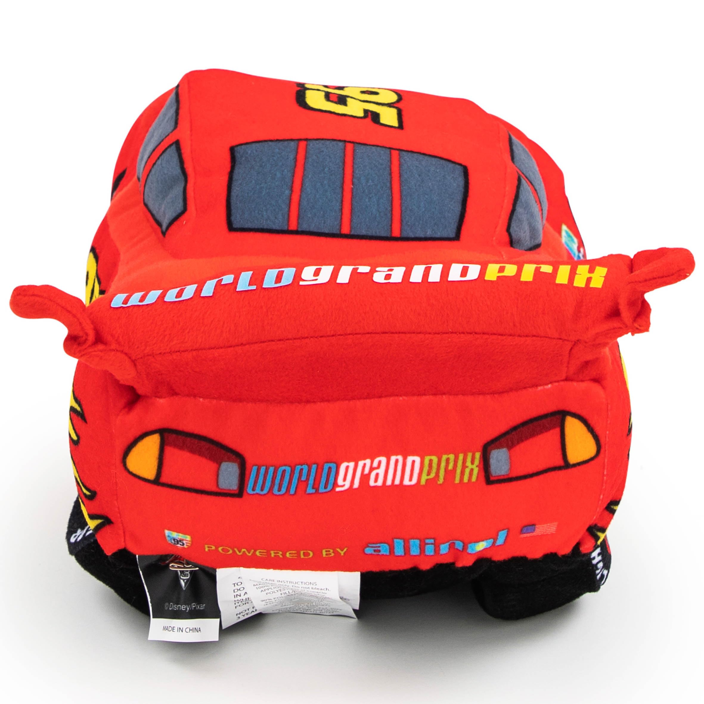 Disney Pixar Cars Plush Stuffed Lightning McQueen Red Pillow Buddy - Kids Super Soft Polyester Microfiber, 19 inch (Official Disney Pixar Product)