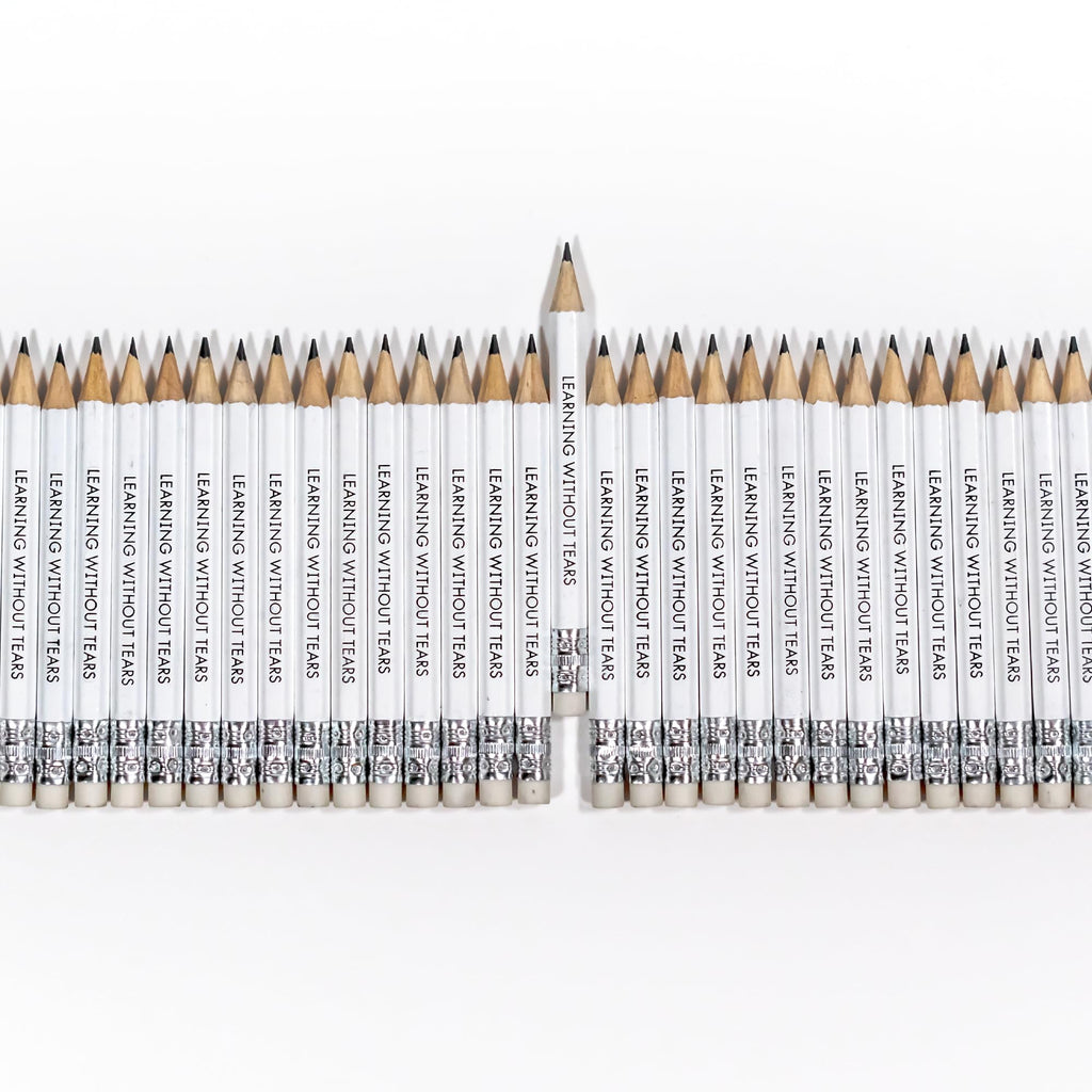 Handwriting Without Tears Learning Without Tears Pencils for Little Hands, Age 5+, Kindergarten, 144#2 Graphite Pencils, Mini Pencils, Bulk School Supplies, Tutoring, Writing