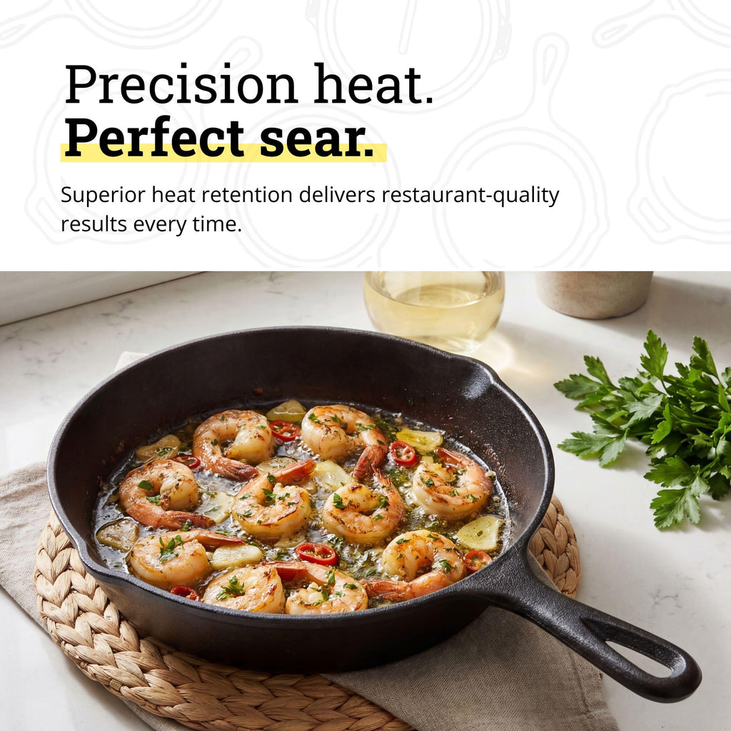 Lodge 8-Inch Pre-Seasoned Cast-Iron Skillet