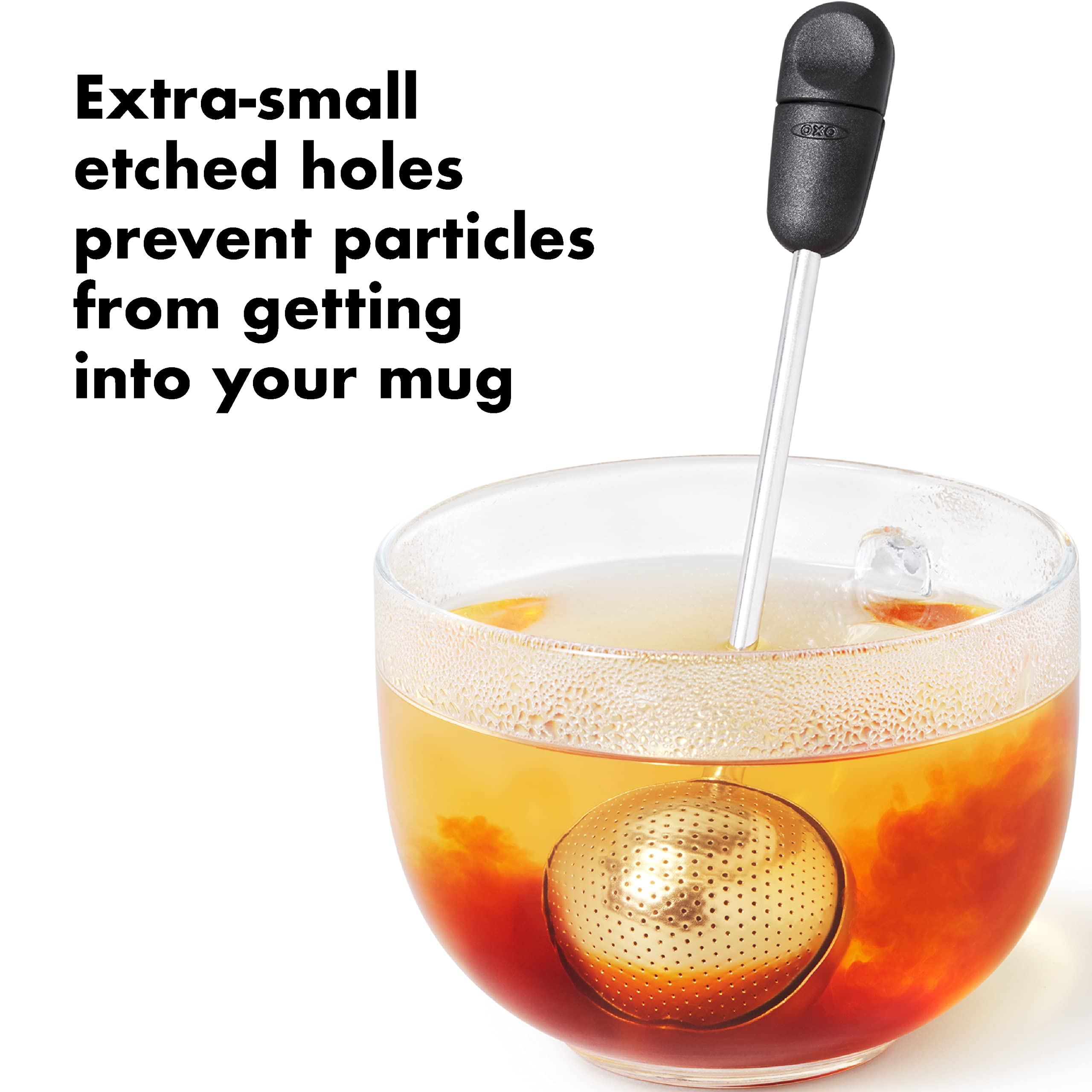 Oxo 1410280SS Twisting Tea Ball, Stainless Steel, 7-Inch