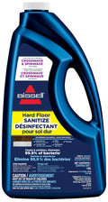 BISSELL Hard Floor Sanitize Formula for CrossWave and SpinWave, Wet/Dry Vacuum Solution (64 oz), 2504E
