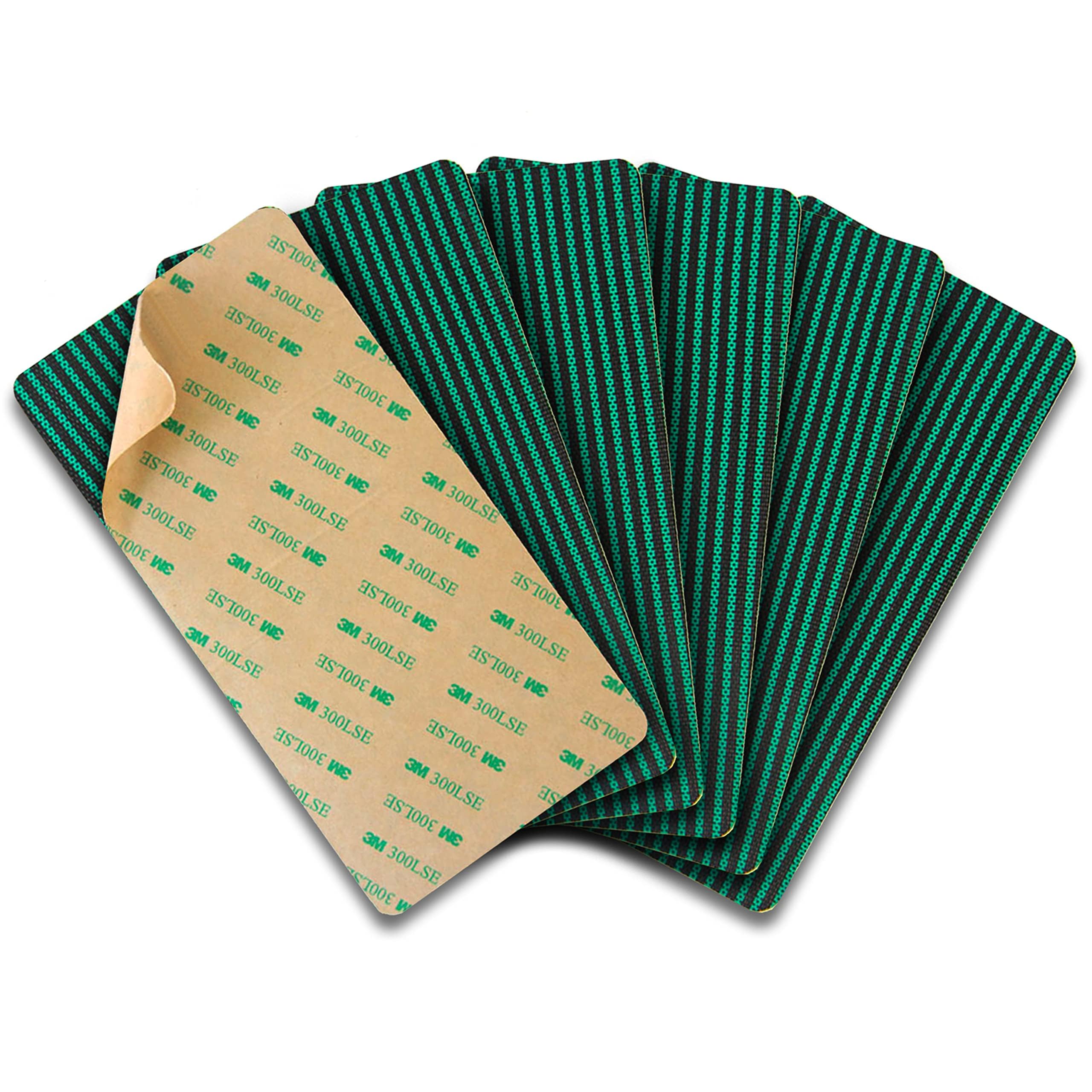 Pool Safety Cover Patch Kit, Swimming Pool Patch Repair Kit 4 x 8 Self Adhesive, Green Pool Cover Patch 6 Pсs