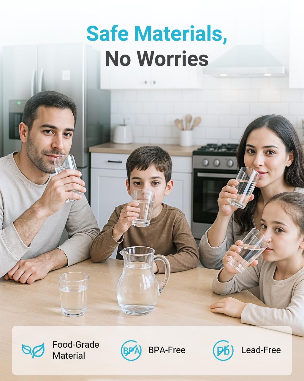 AQUACREST F-1000 Undersink Water Filter, Replacement for F-1000 and AquaPure AP Easy C-Complete, Model No.WF03-F1.