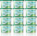 YEATHER 12 Pack Fragrance Free Moisture Absorber, 16.9OZ Portable Dehumidifier Moisture Absorber for Closet Bathroom, Wardrobes, Kitchen, Laundry (Green)