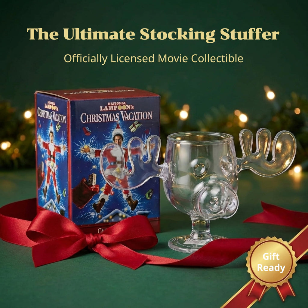 Spoontiques - National Lampoon’s Christmas Vacation Acrylic Moose Cup - Griswold Moose Mug - 4.5” - 6 Ounce