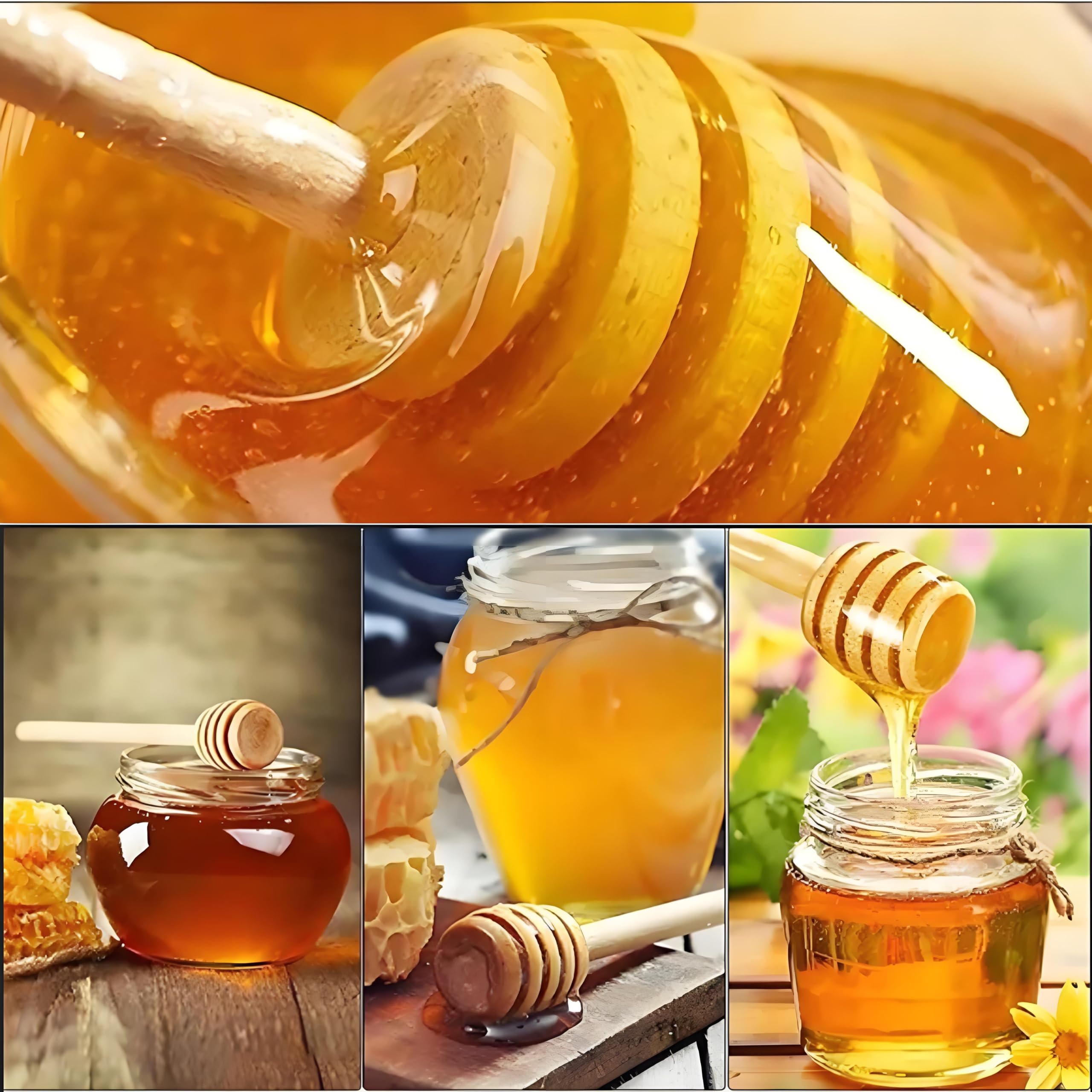 100 Pcs Mini Wooden Honey Dipper Sticks, 3Inch Honey Sticks, Wooden Spoons, Stir Sticks for Honey Dispense Drizzle Honey and Wedding Party Favors