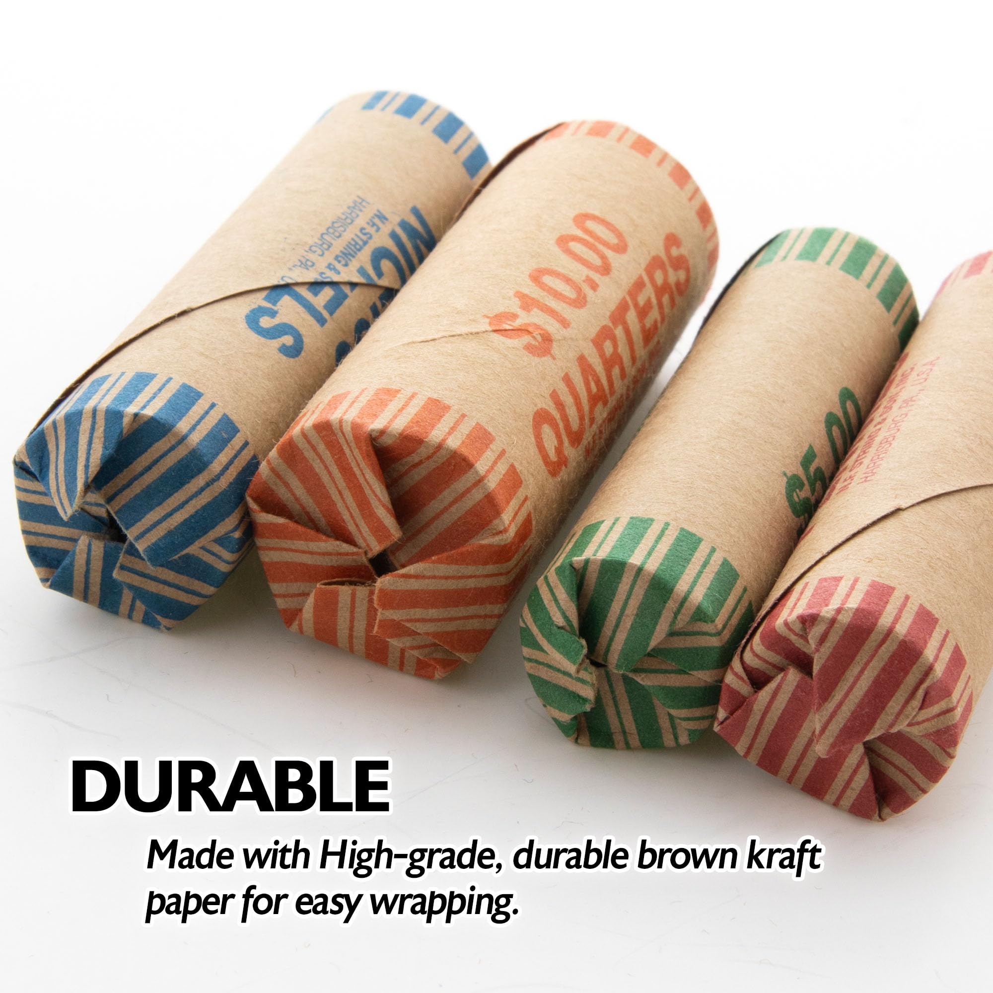 BAZIC Penny Coin Wrappers, 36 Per Pack (2-Pack)