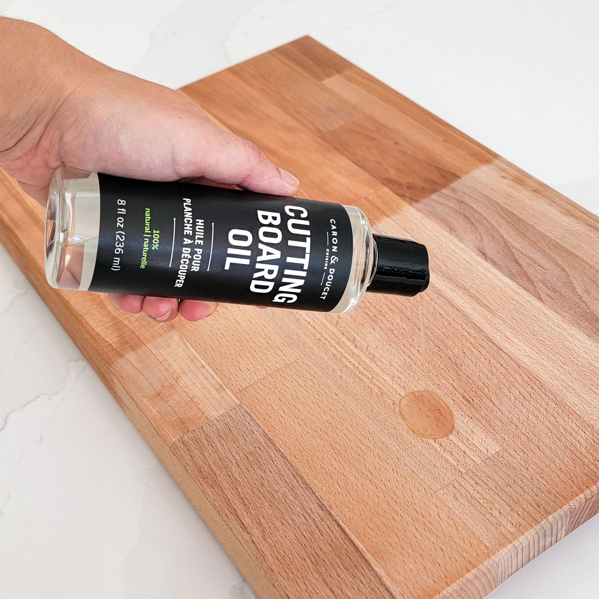 Caron & Doucet - Ultimate Cutting Board Maintenance Kit - Cutting Board Oil, Cutting Board Soap, Cutting Board Wax