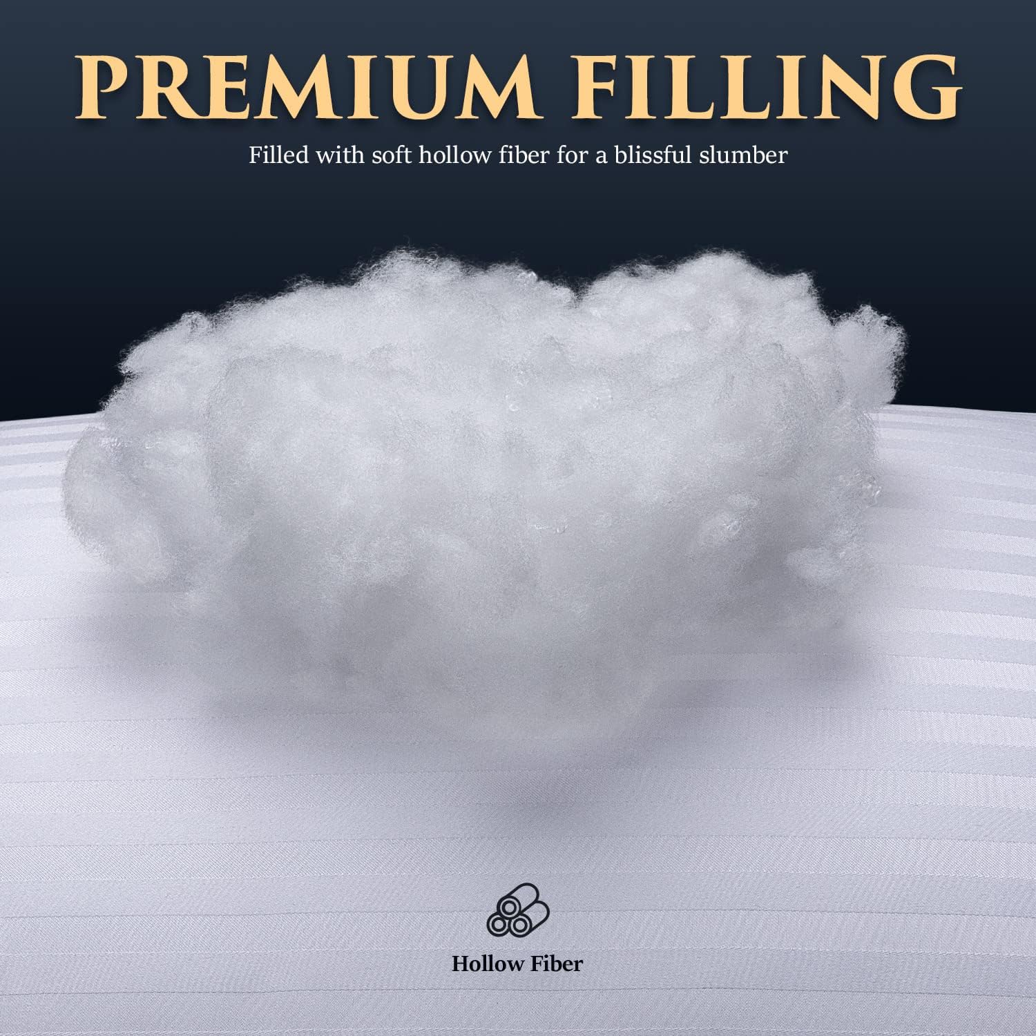 COZSINOOR Pillows Queen Size 2 Pack - Bed Pillows for Sleeping Hotel Quality Cooling Pillow Down Alternative Microfiber Filled for Side, Back and Stomach Sleepers, Breathable Skin-Friendly