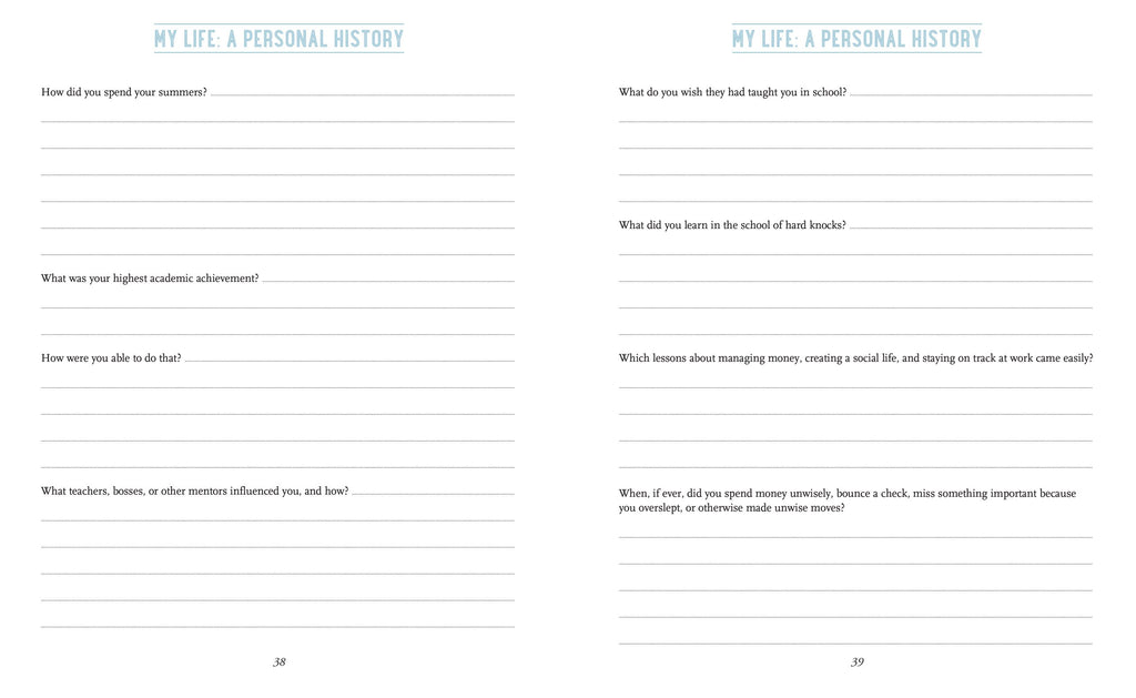 The Book of Me, 2nd Edition (Notebook, Diary, Autobiographical Journal)