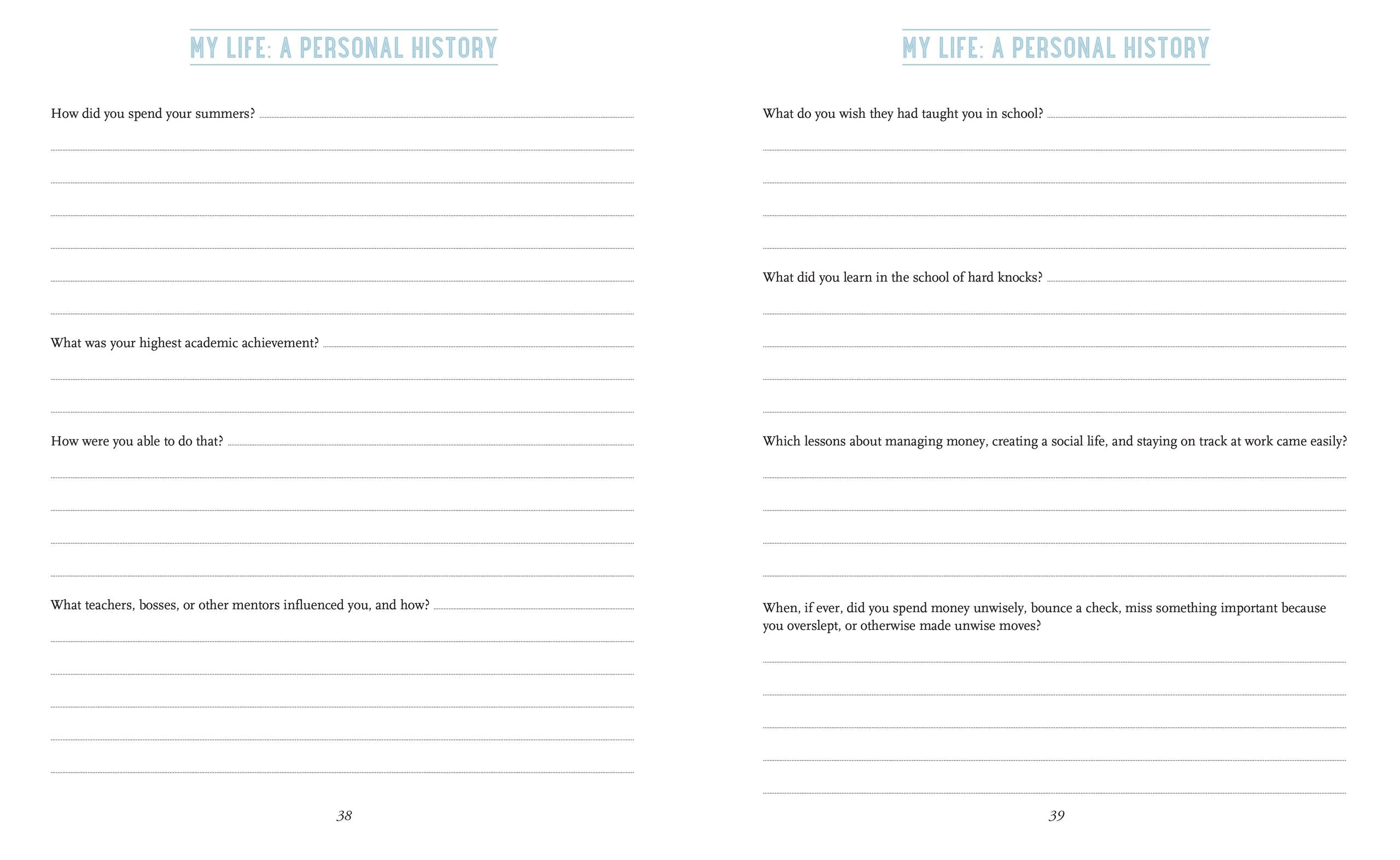 The Book of Me, 2nd Edition (Notebook, Diary, Autobiographical Journal)