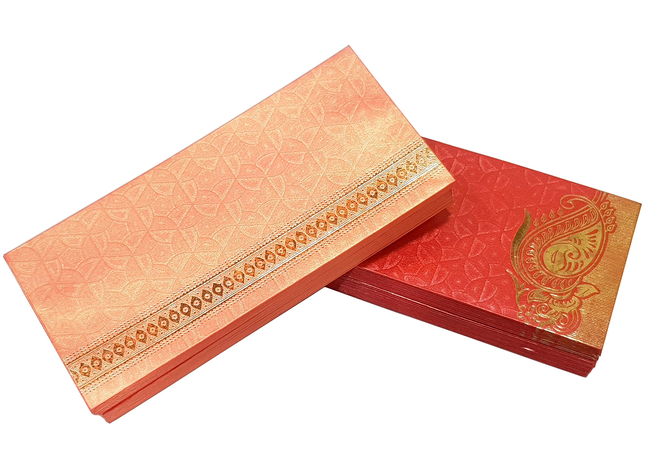 eSplanade Money Gift Envelopes - Multi Color Pack of 50 Premium Designer Envelopes