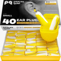PQ Small Ear Plugs for Sleeping - 40 Soft Earplugs for Small Ear Canals, Ear Plugs for Sleeping Noise Cancelling Level 32 dB, Earplugs Sound Blocking Sleeping, Earplugs Sleep for Women and Men