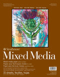 Pro-Art Strathmore Mixed Media Paper Pad, 11 by 14-Inch, 15 Sheets