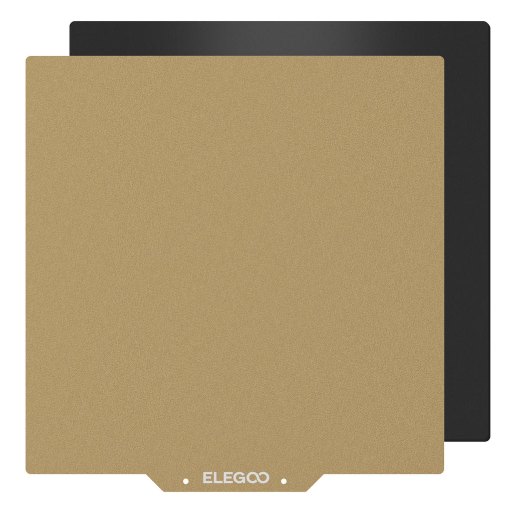 ELEGOO 235x235mm PEI Sheet Magnetic Build Plate, PEI Spring Steel Flexible Platform with Adhesive Bed for Neptune 3 Pro 3D Printers