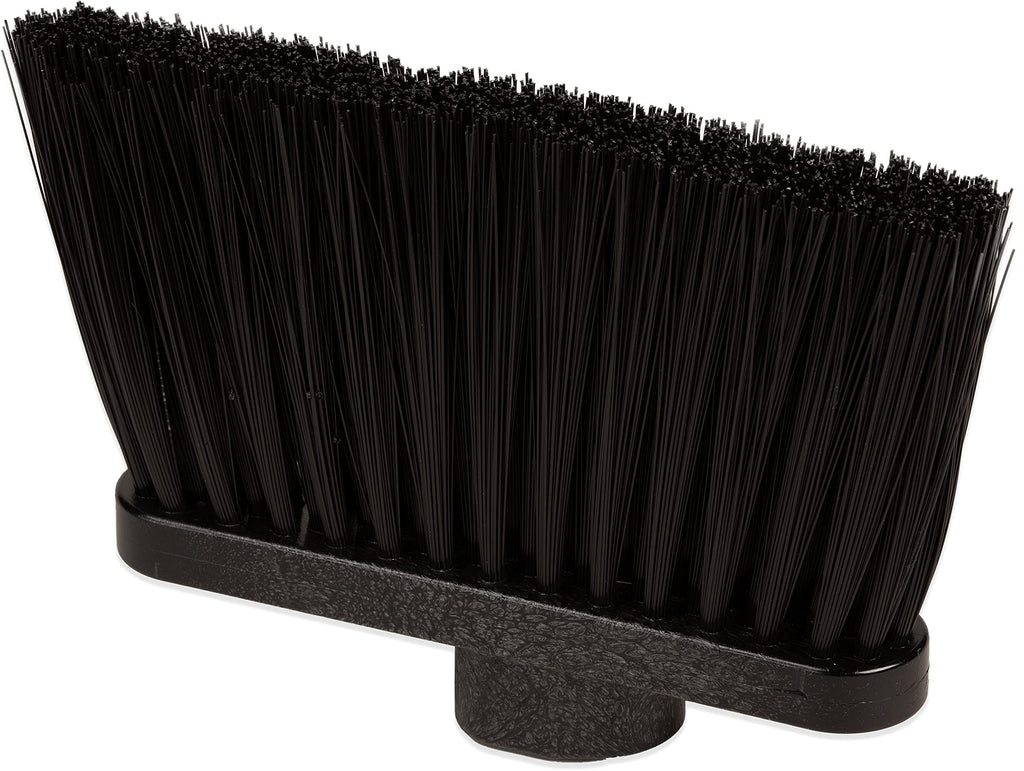 Sparta 3685403 Flo-Pac Duo Sweep Stiff Filament Light Industrial Broom Head, Polypropylene Bristles, 11" Trim x 11" Width Bristle, 7" Overall Length, Black