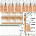 30Set Thank You Bulk Gifts Inspirational Quote Pens Motivational Ballpoint Pen Thank You Cards Inspirational Keychains Employee Appreciation Gifts for Coworker Staff Teacher Nurse Volunteer Leave Gift