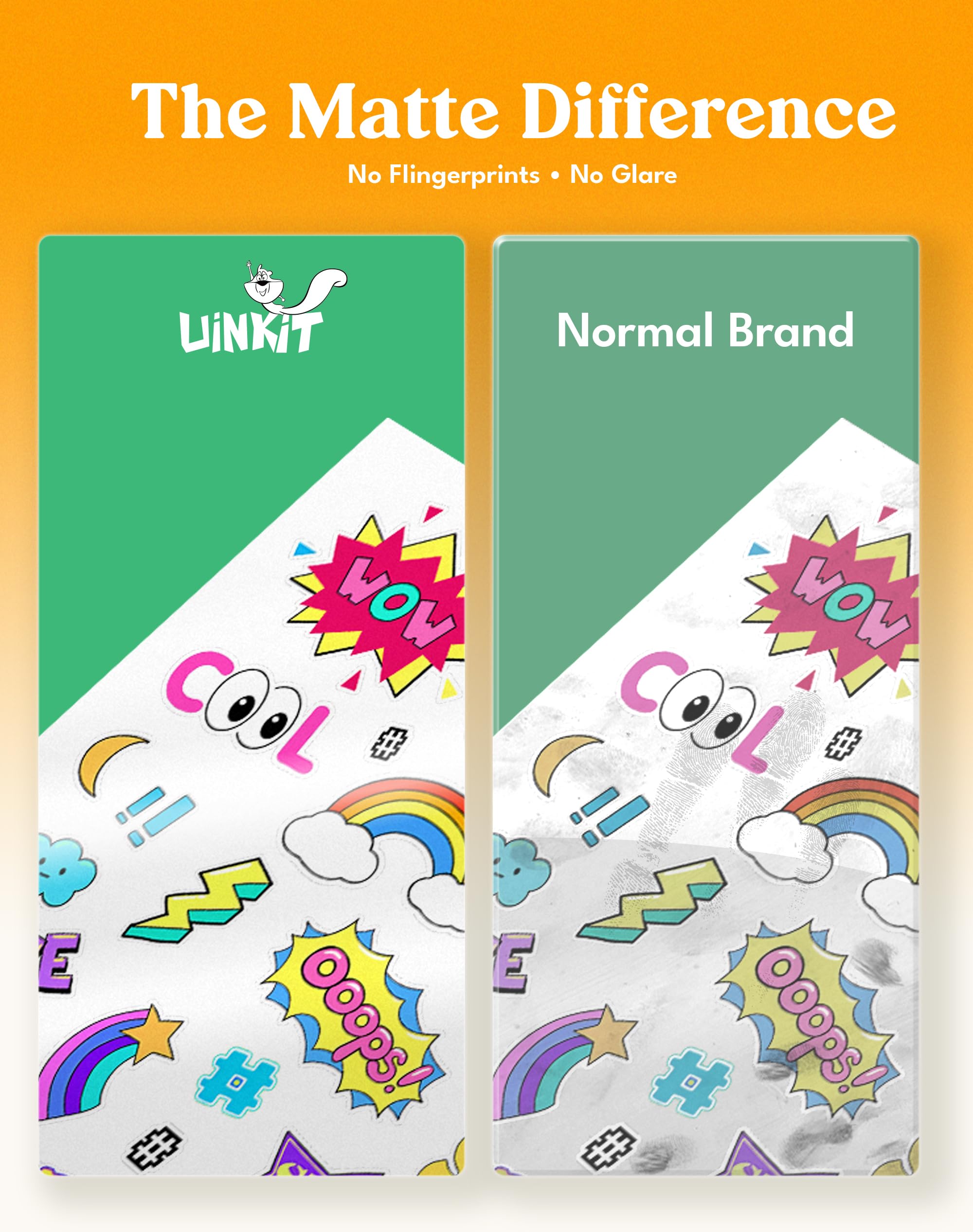 Uinkit Premium Printable Matte Vinyl Sticker Paper for Inkjet Printer and Laser - 30 White Matte Sticker Paper Waterproof - Durability Adhesive Paper 11x17, Fast Dry, Great for Cutting Machines
