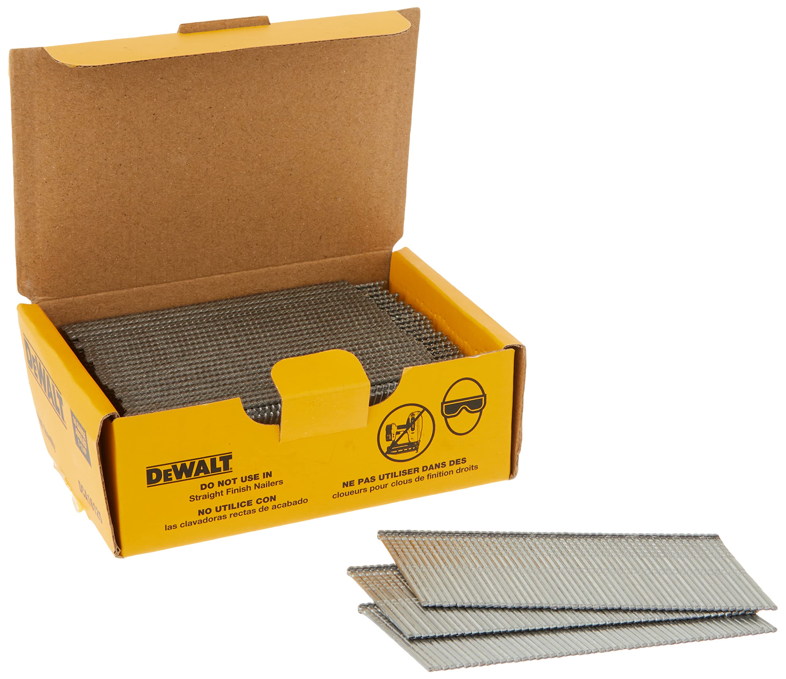 DEWALT Finish Nails, 20-Degree, 1-1/4-Inch, 16GA, 2500-Pack (DCA16125)