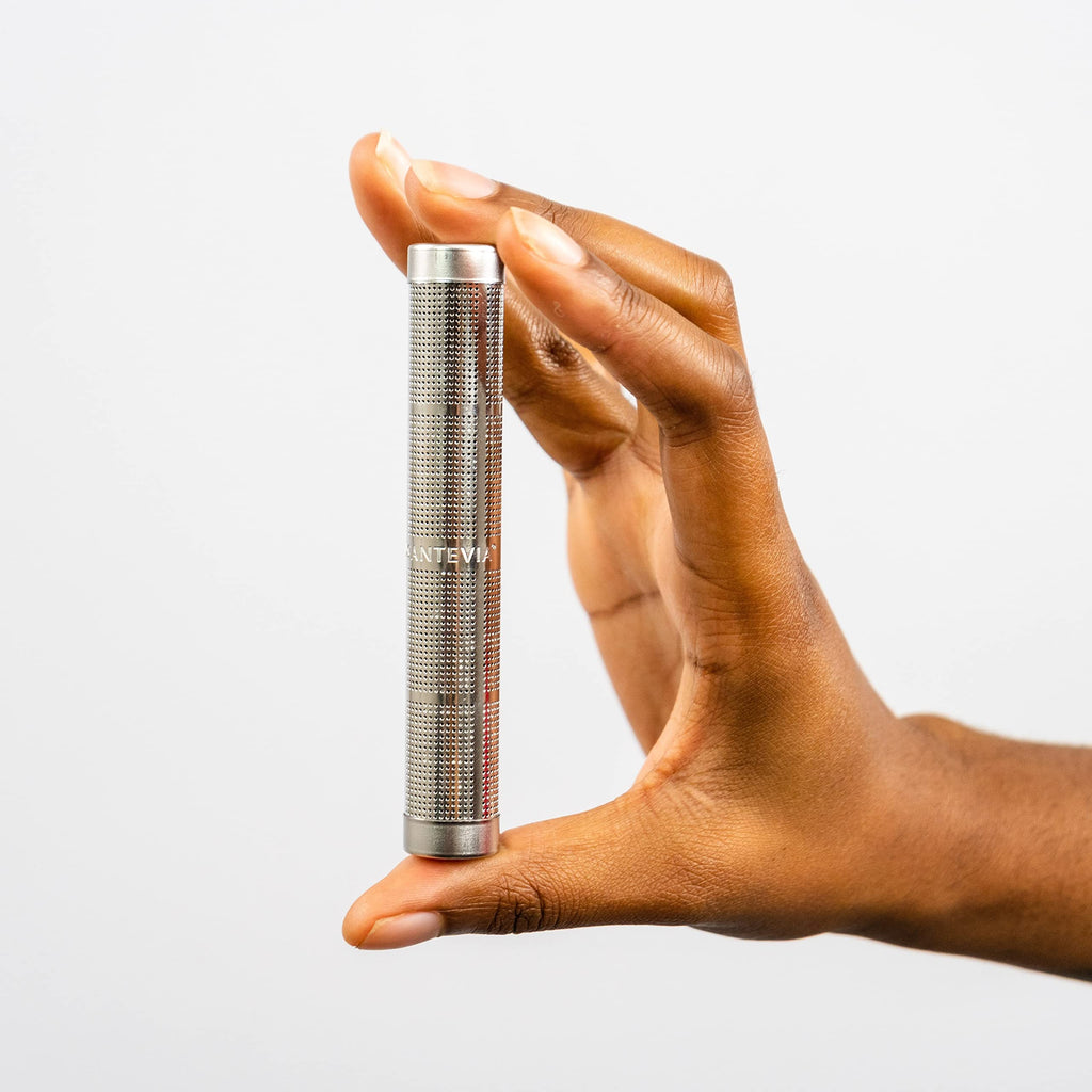 Santevia Water Bottle Filter | On-the-go Stainless Steel Alkaline & Chlorine Filter | Made in North America