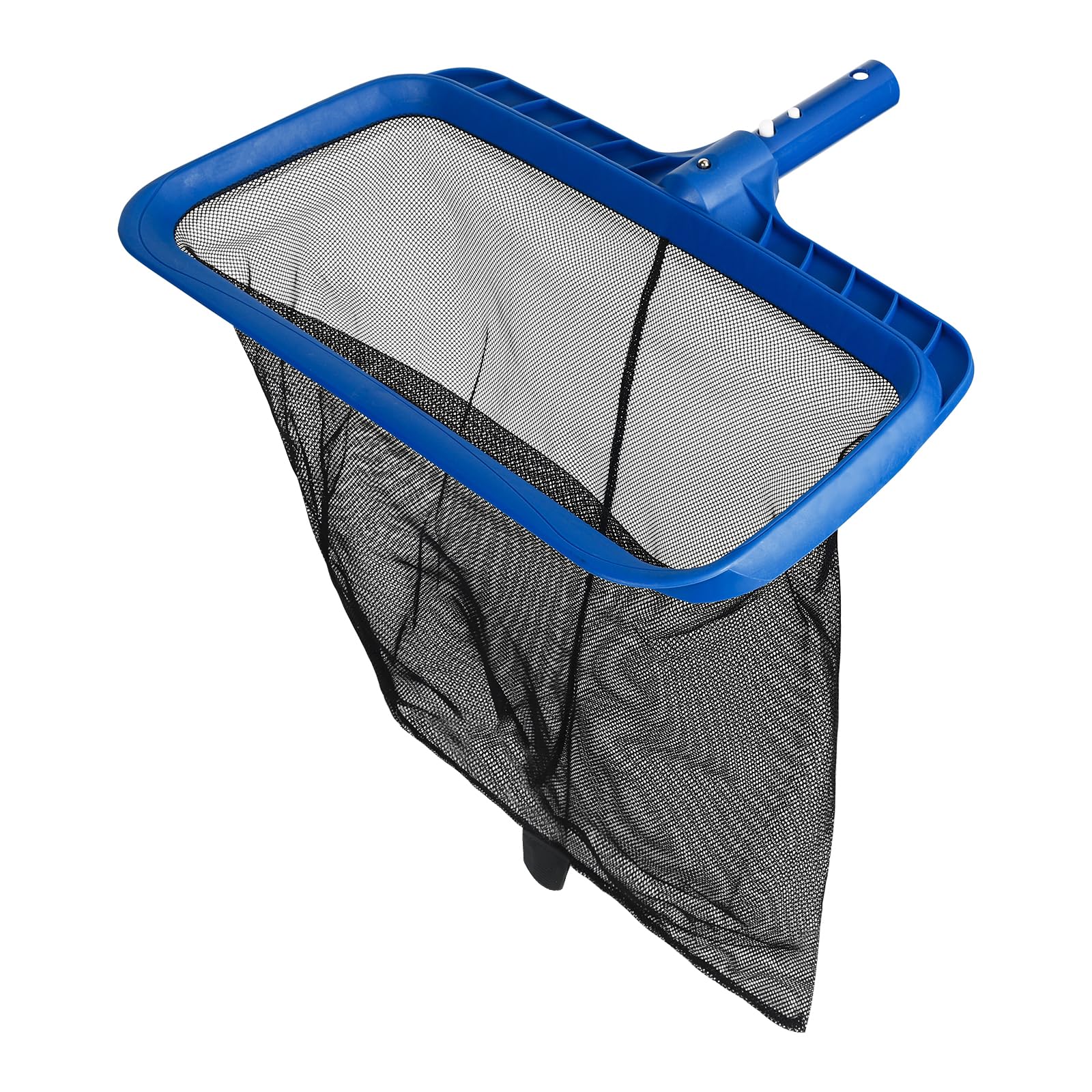 KINFAVOU Pool Skimmer Net, Fine Mesh Pool Leaf Net with Durable Deep Net, Larger Capacity Leaf Skimmer Net for Pool Cleaning, Debris Pickup Removal, Easy Scoop Edge (Without Pole)