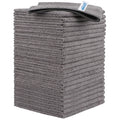 HOMEXCEL Microfiber Cleaning Cloths, 24 Pack Cleaning Towels for Kitchen, Lint Free, Scratch-Free, Highly Absorbent, and Reusable Cleaning Rags for House, Window and Glass, Cars, 11.5 X11.5 inch, Grey