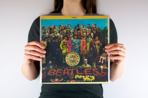 100 Vinyl Record Sleeves - 12.75" x 12.75" 3 Mil Album Sleeves - Fits 12 Inch Single, Double, and Gatefold LPs - Protect Your Record Collection
