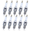 F6TC Spark Plugs for Honda GX160 GCV160 GX100 GX120 GX200 GX240 GX270 GX340 GX390 Series Lawnmower Engine Sparkplug， F6TC Spark Plug for NGK BP6ES and for Champion N9YC, (10 Pack F6TC Spark Plug)