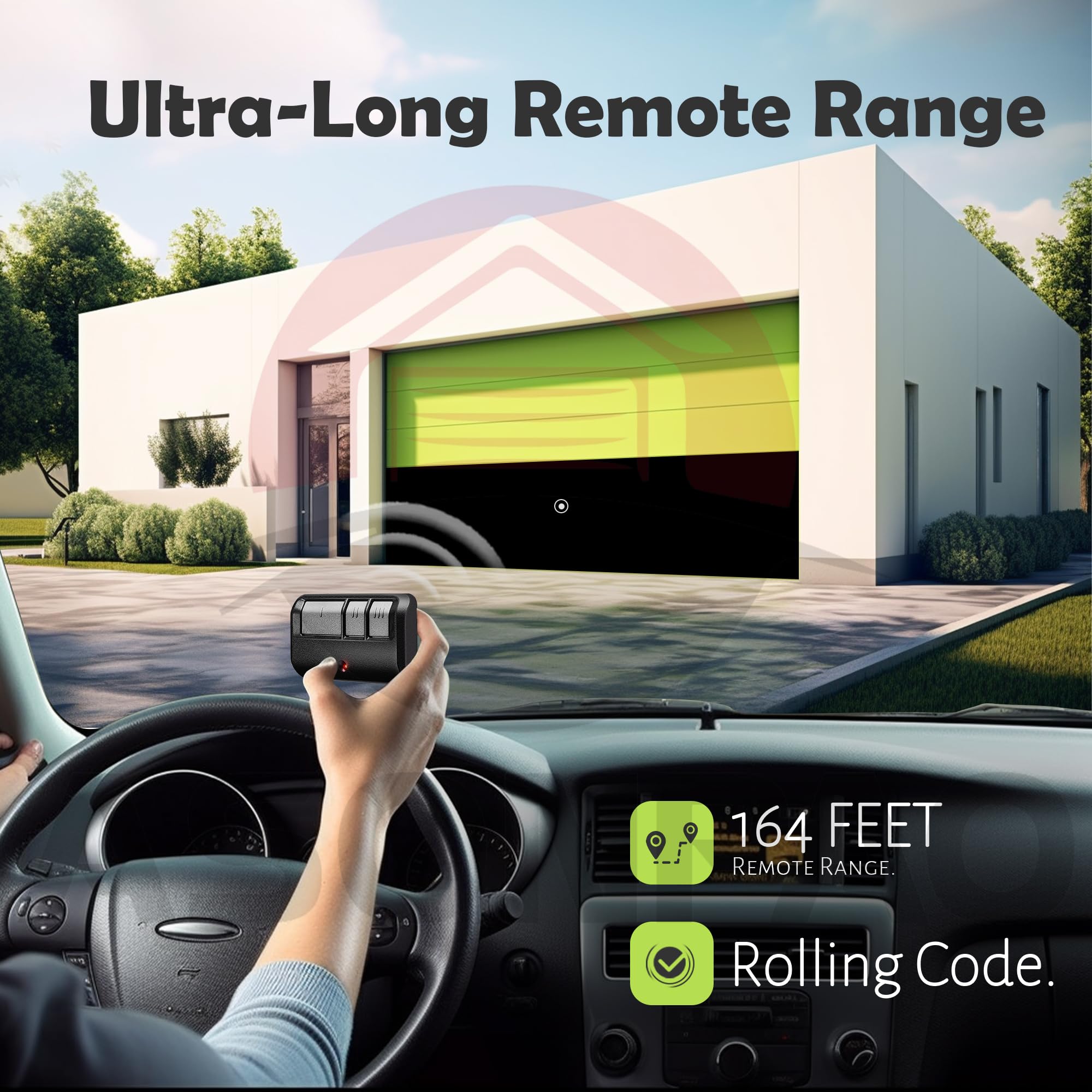 2 for LiftMaster Chamberlain Craftsman Garage Door Opener Remote 893LM 893Max Universal【3 Year Warranty】