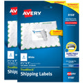 Avery Printable TrueBlock Shipping Labels, 3.5" x 5", Sure Feed, White, 2 Pack, 200 Labels Total (5640)