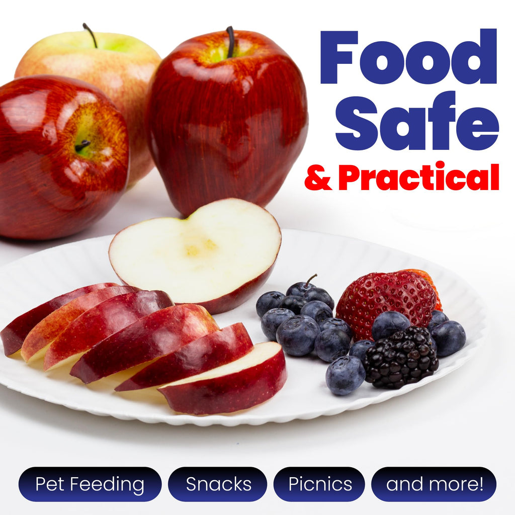 Hygloss Products Paper Plates - Uncoated White Plate - Use for Foodware, Events, Activities, Crafts Projects and More - Environmentally Friendly - Recyclable and Disposable - 9-Inches - 200 Pack