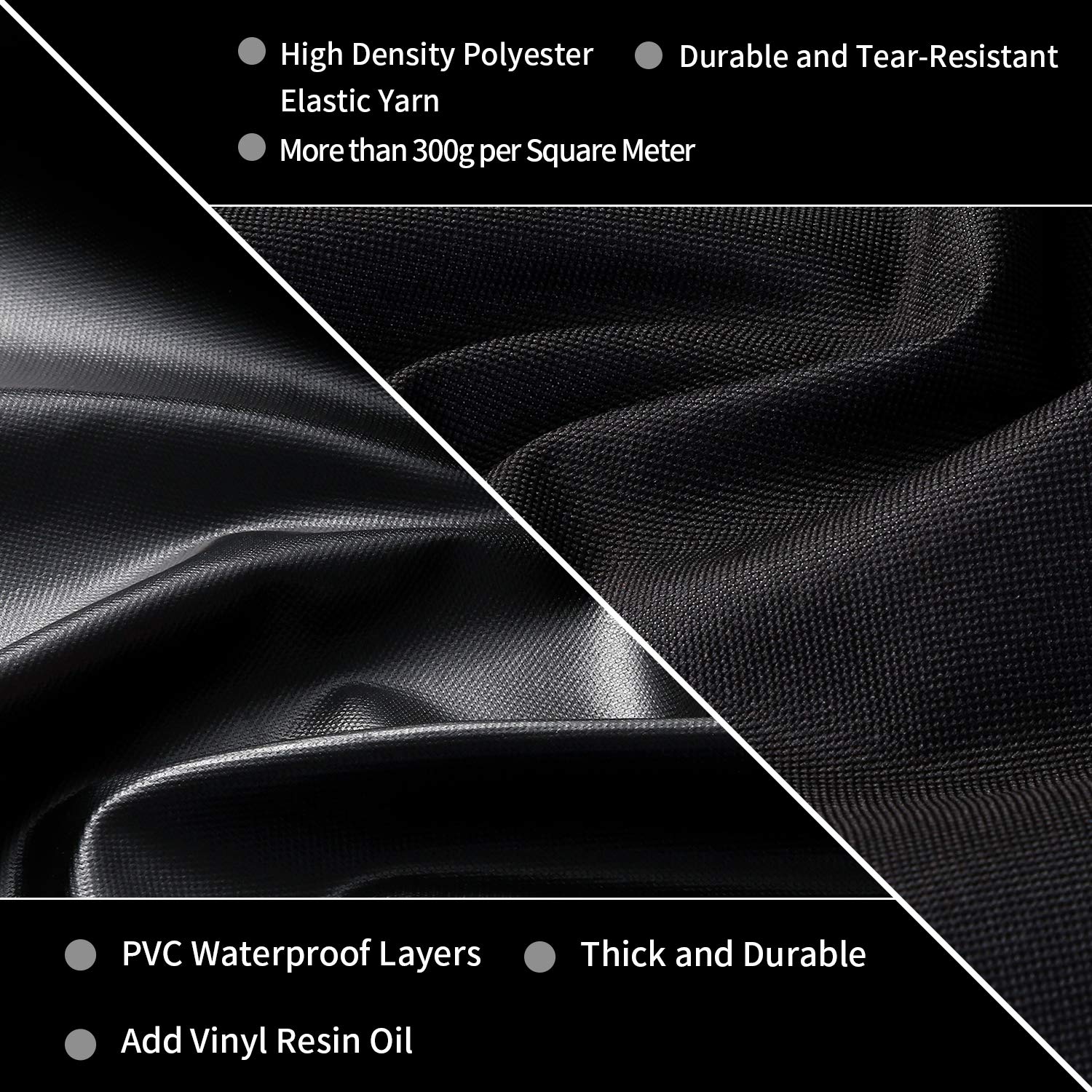 BBQ Cover for Weber Charcoal Kettle, 22 Inch BBQ Grill Cover, Heavy Duty Waterproof Grill Covers
