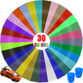 Roryimke 3D Pen Filament Refills 30 Colors 3D Printing Pen Filament Refill with 2 Finger Caps 1.75mm 3D Drawing Pen Refill Each Color 10 Feet, Total 300 Feet