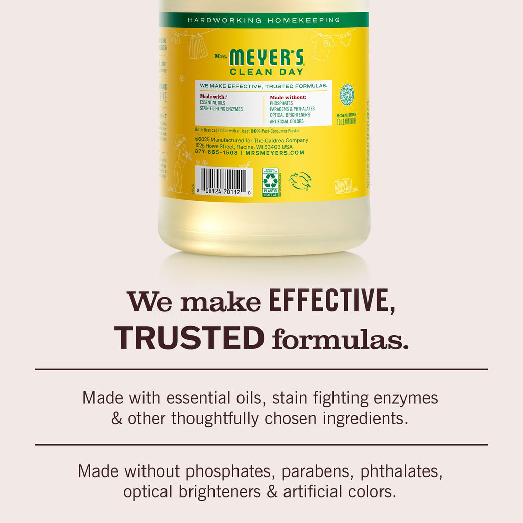 MRS MEYERS 64 Load Laundry Detergent, Honeysuckle, 64.0 Fluid Ounce