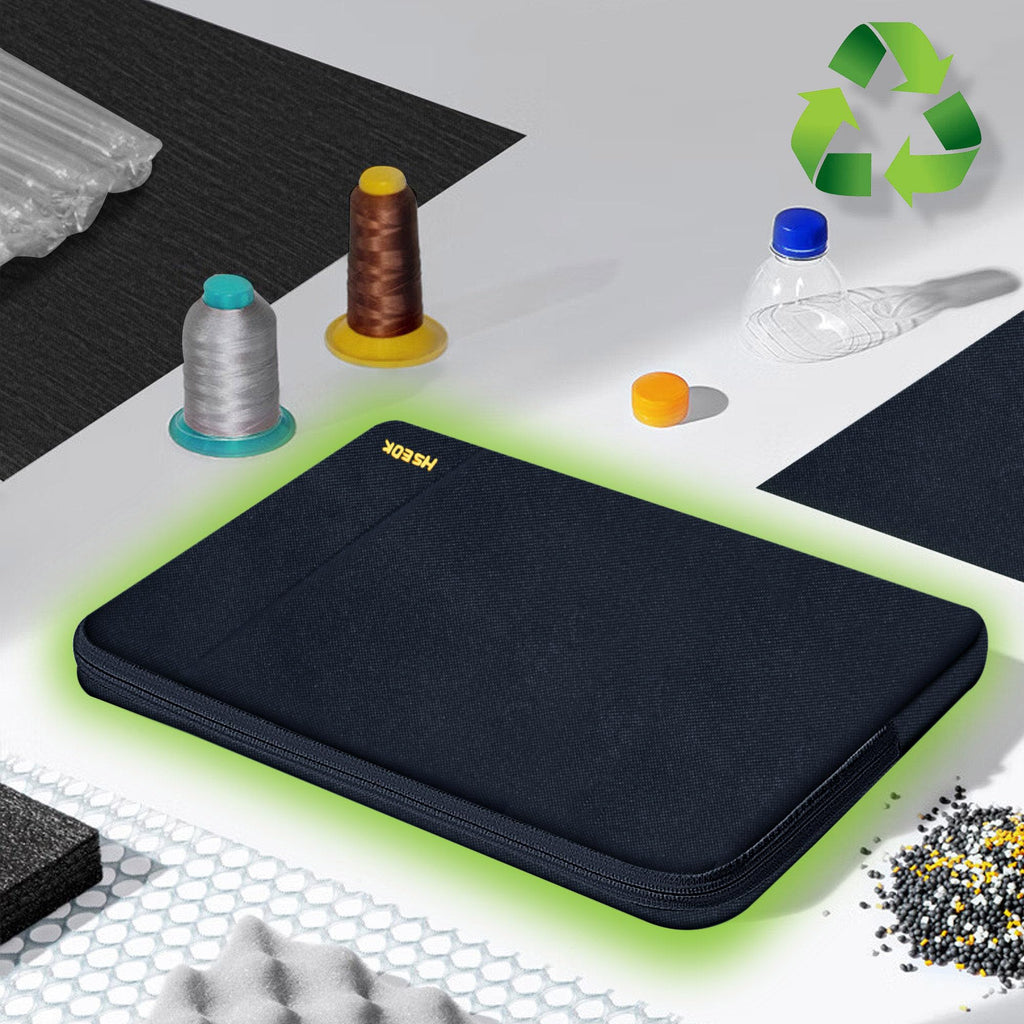 HSEOK Laptop Case 15.6 Inch Sleeve, Shockproof Protective Water Repellent with Accessory Pocket,Compatible with Mac Pro 16 inch 2025-2019, Sleeve Bag for Most 15 15.6 16 Notebooks,B01K01