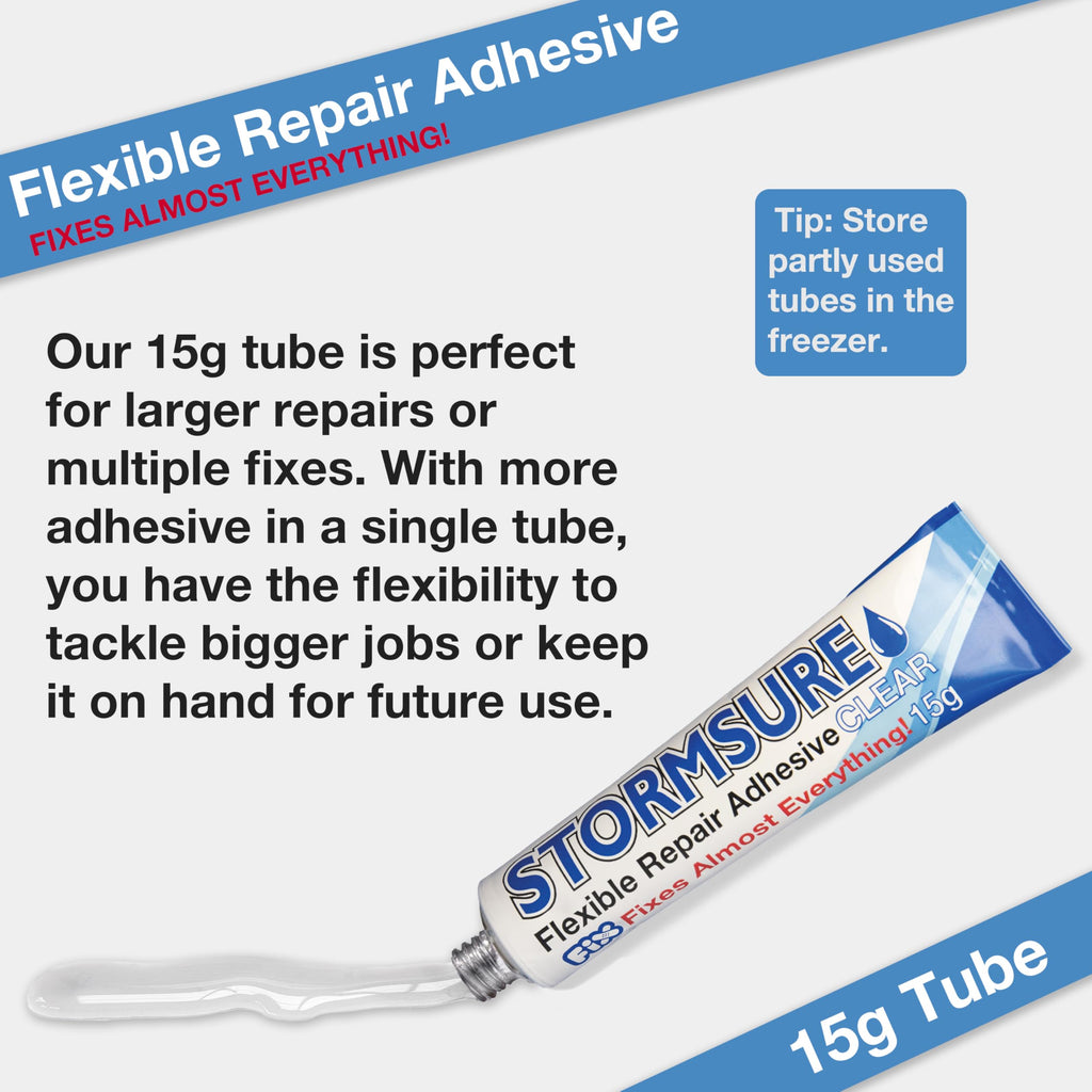 Stormsure Clear Flexible Adhesive, N/A, ONE Size