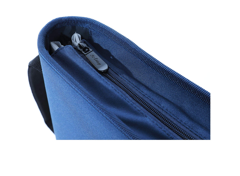 DVD CD Storage Case with Extra Wide Title Cover Pages for Blu Ray Movie Music Audio Media Disk (Portable Carrying Binder Holder Wallet Album Home Organizer)- Blue, 128 disk units, 64 booklet pockets