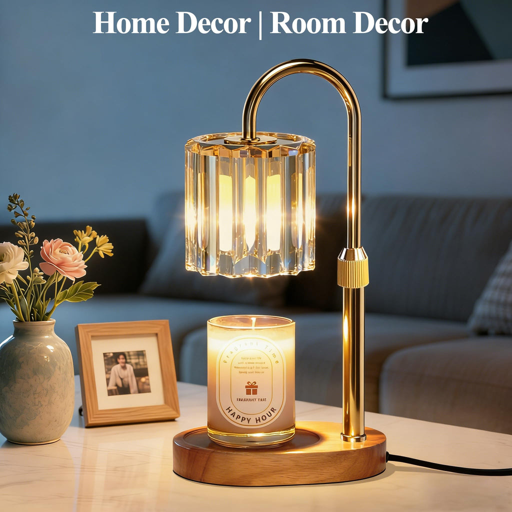 Lukasa Candle Warmer Lamp with Timer and Dimmer, Adjustable Height Candle Warmer for Candle, Birthday Gifts for Women Men, Mother's Day Gifts for Mom, Christmas Decor Home Room Decor, Christmas Gifts