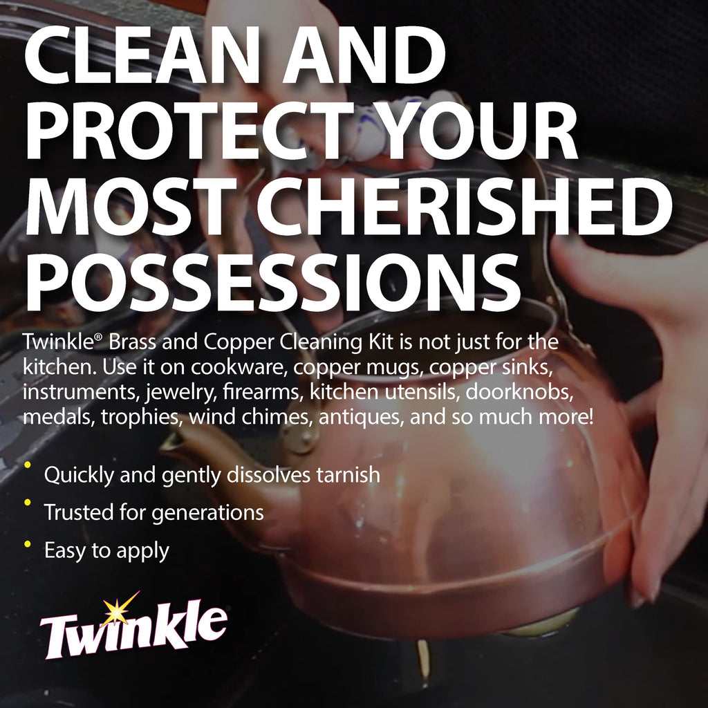 Twinkle Brass & Copper Cleaning Kit