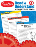 Evan-Moor Read & Understand With Leveled Texts: Grade 4