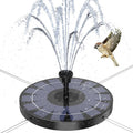 AMZtime 2.5W Solar Bird Bath Fountain Pump, Solar Fountain with 6 Nozzles 4 Fixed Pipes, Solar Water Fountain Pump for Garden, Ponds, Pool, Fish Tank, Aquarium and Outdoor