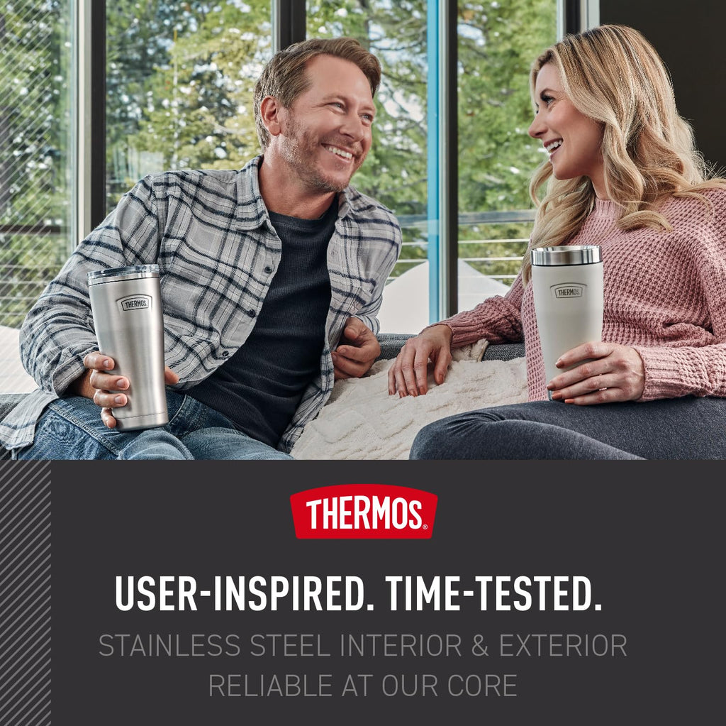 THERMOS, ICON Series, Stainless Steel Tumbler, Glacier, 470mL
