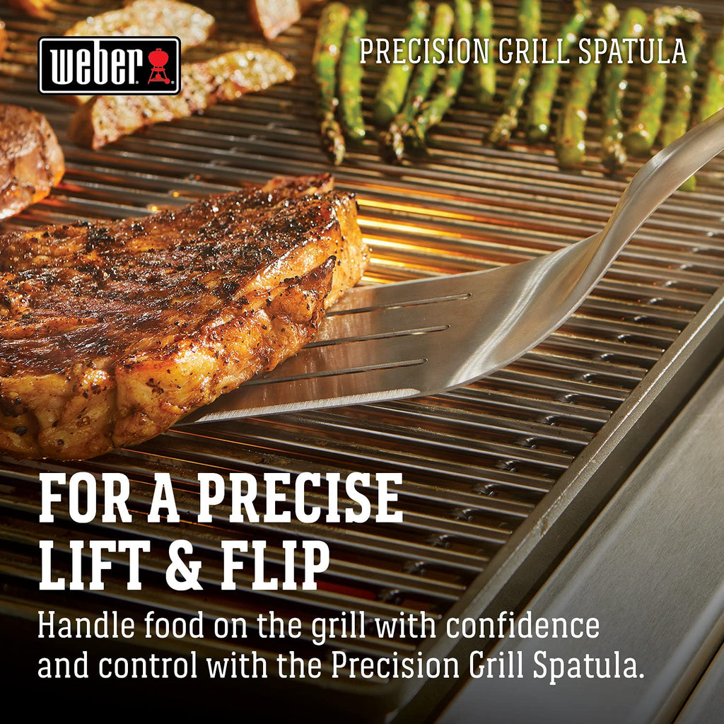 Weber Precision Grill Spatula, for BBQ Grilling,