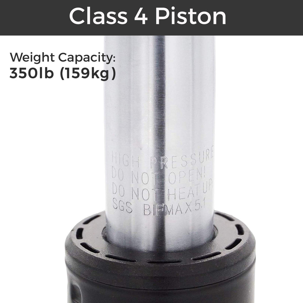 MotionGrey - Easy Office Chair Cylinder Replacement, Heavy Duty Hydraulic Chair Piston, Easy Installation Gas Lift Cylinder- Universal Fit for Executive Chair & Gaming Chair - Safe Stable & Secure