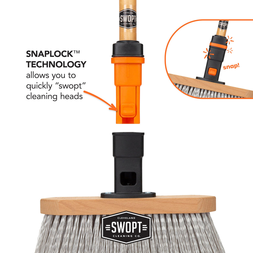 Swopt 5120C6 Premium Smooth Surface Straight Broom Head