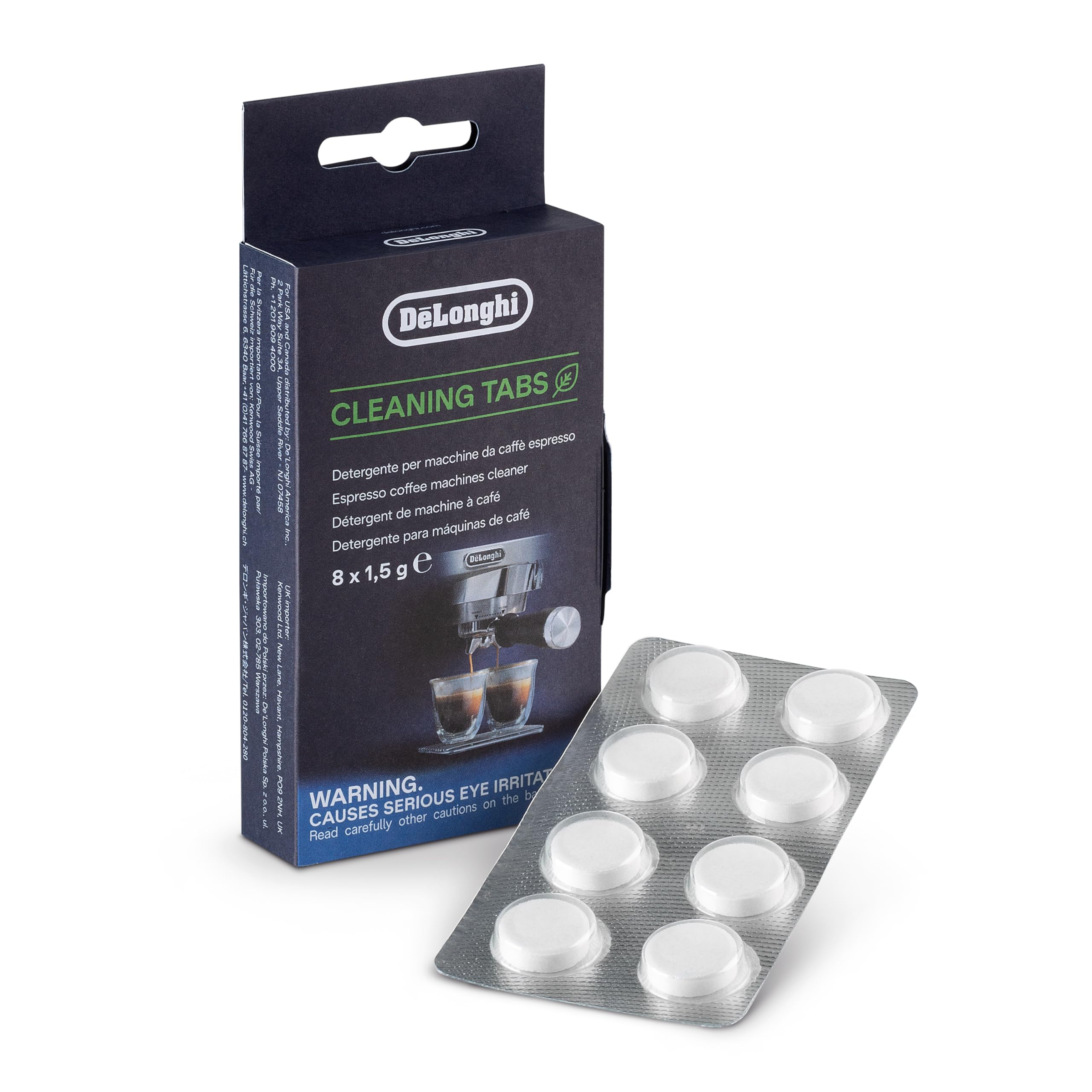 De'Longhi Cleaning Tab for Brewing Units of Manual Espresso Machines